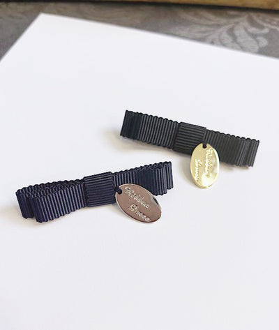 mini perhonen 黒 リボン型 ブローチ Yahoo!オークション -「mina perhonen ブローチ」(ミナ